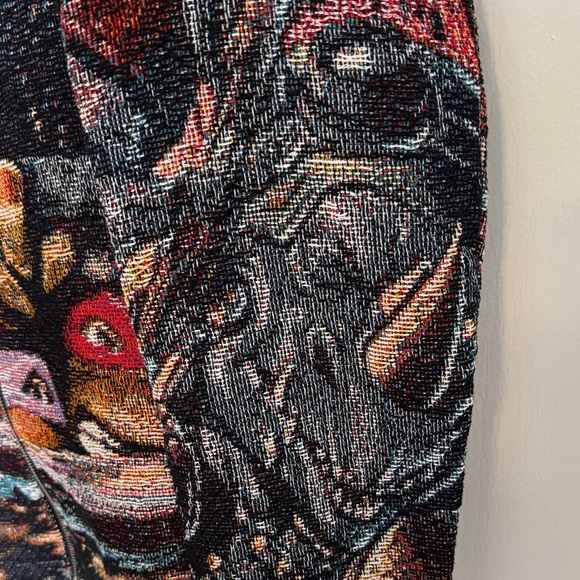 Artistic Urban Print Men's Lightweight Jacket - Picture 3 of 5